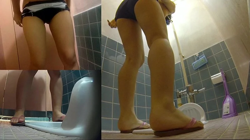 ○○県○○市 市民プールトイレ盗撮 厳選パイパン少女編（504ibw00473z）サンプル画像11