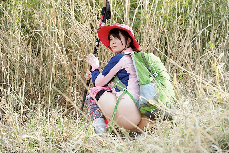 山ガール 野ションしてたら 見られてた！！ 如月ゆの（h_1133gmjk00014）サンプル画像2