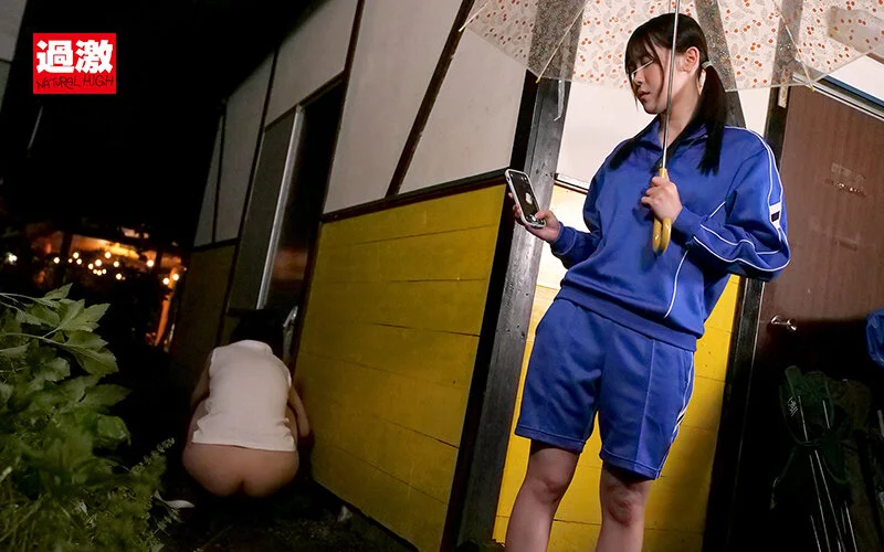 野ション最中で拒めない巨乳女を全裸羞恥絶頂で堕とす強奪レズNTR（1nhdtb00848）サンプル画像12