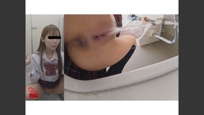 投げ銭欲しさに言いなり我慢 　女学生命令おしっこ（DLFF-763）アイキャッチ